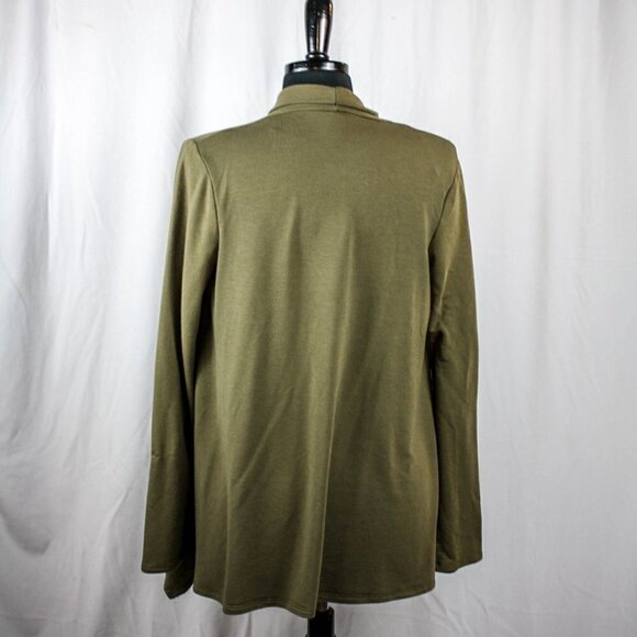 Cable & Gauge Asymmetrical Cardigan Top Ar… - Picture 4 of 5